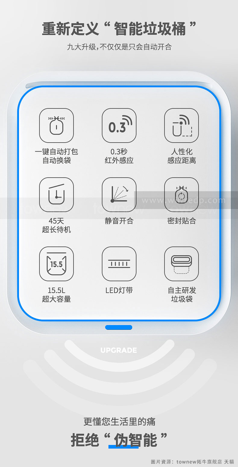 拓牛智能垃圾桶 :: WilfredP